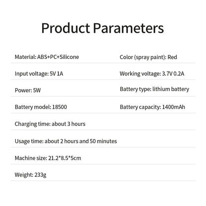 Red Light Therapy Hair Oil Applicator Electric Scalp Massager Brush Massage Comb