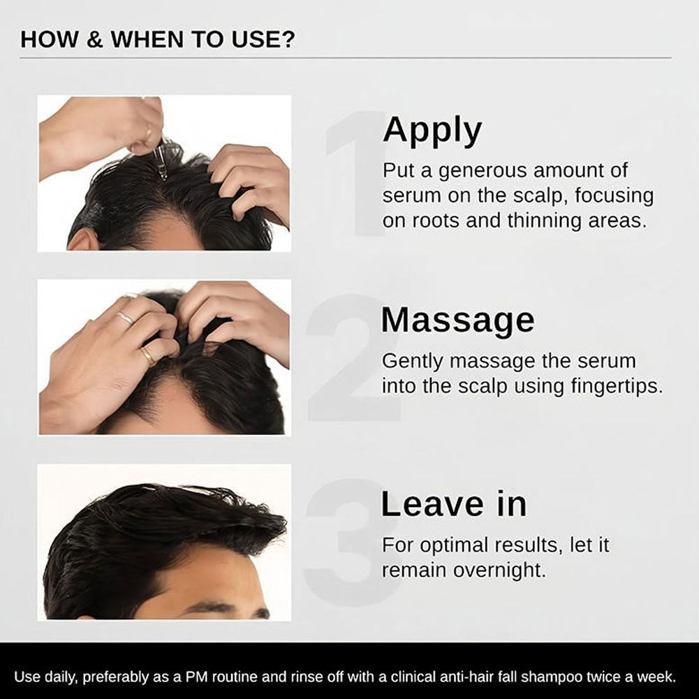 1X Bare Anatomy Advanced Hair Growth Serum 30 ml, X2Z1